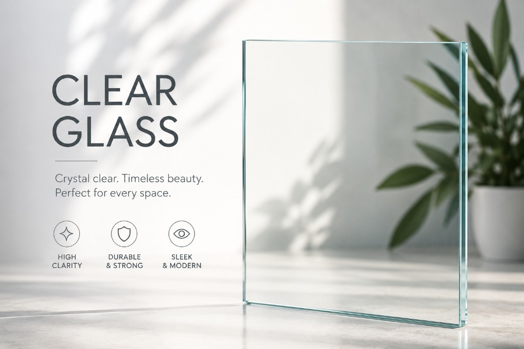 3/4/5/6mm Clear Glass