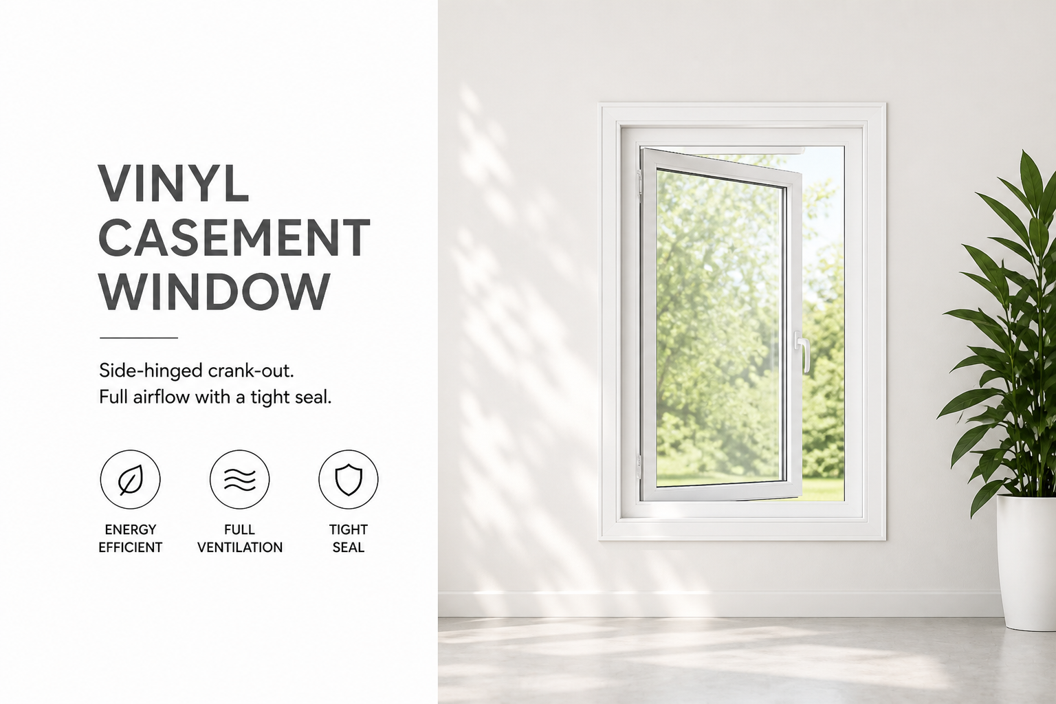 Vinyl Casement Window